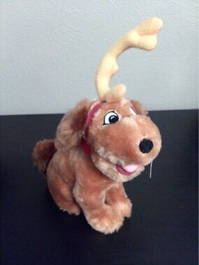 Collectible "Max the Dog" stuffed plush, The Grinch Stole Christmas, Nanco 2000